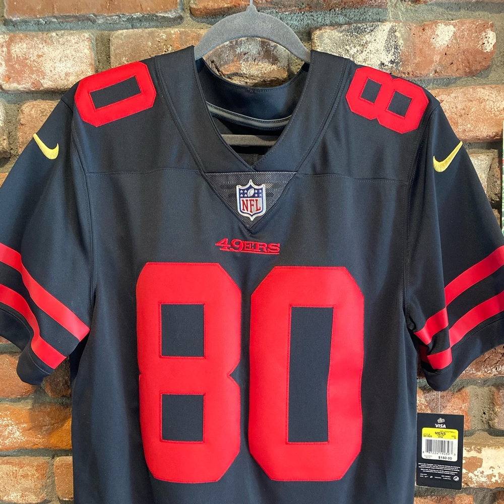 Jerry Rice 49ers Jersey new with tag black edition